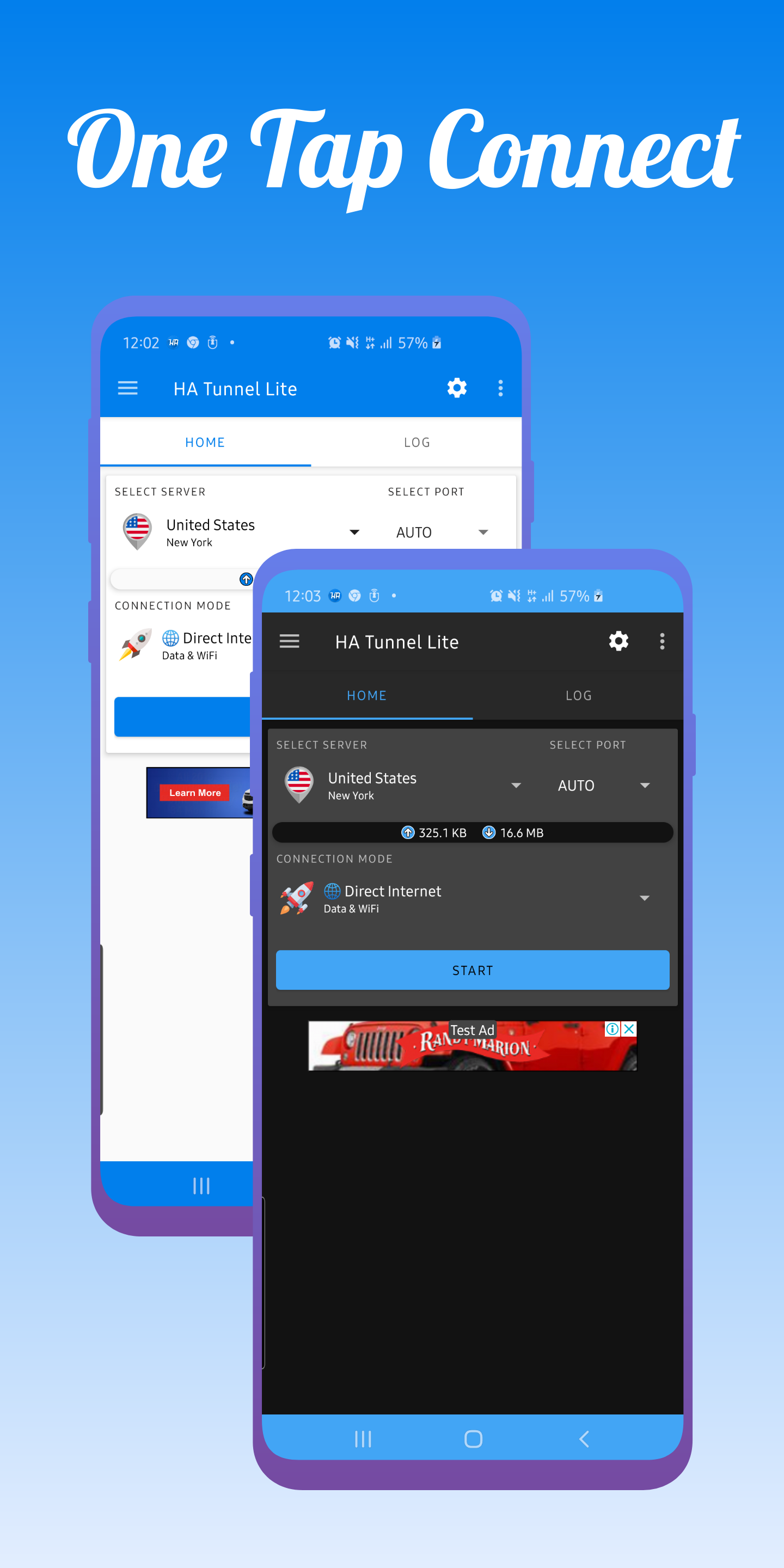 تحميل HA Tunnel Lite 100 Free Tweaks Injection VPN علي جهاز الحاسوب