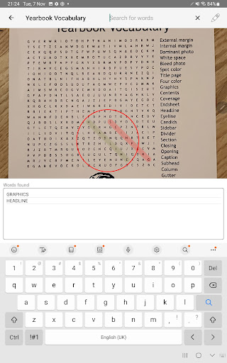 Word Search Scanner and Solver پی سی