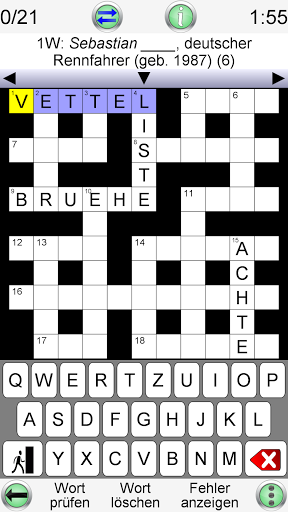 Deutsches Kreuzworträtsel PC