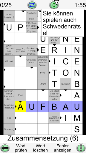 Deutsches Kreuzworträtsel PC