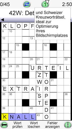 Deutsches Kreuzworträtsel PC
