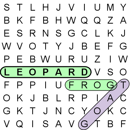 단어 검색을 Word Search PC