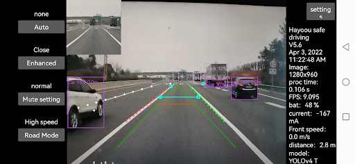 ADAS AI safe driving para PC