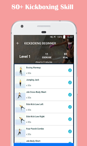 Female Kickboxing Self Defense PC