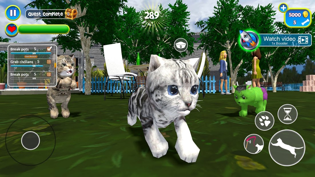 virtual cat simulator crazy games