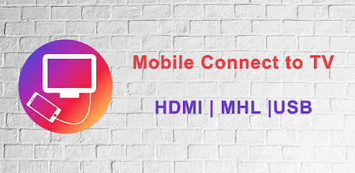 Mobile Connect to TV USB HDMI الحاسوب