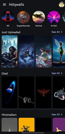 HDQWALLS 4k Wallpapers پی سی