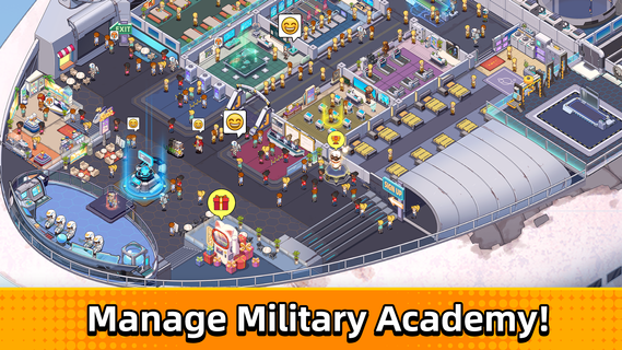 Idle Army Base Tycoon:Force پی سی