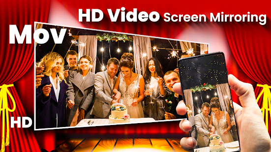 HD Video Screen Mirroring Cast PC
