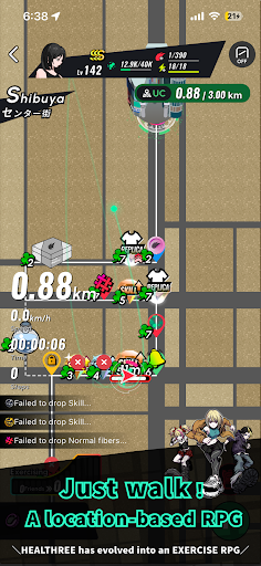 HEALTHREE | Walk-to-Play RPG پی سی