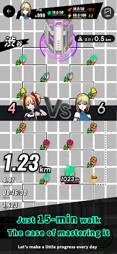 HEALTHREE | Walk-to-Play RPG پی سی