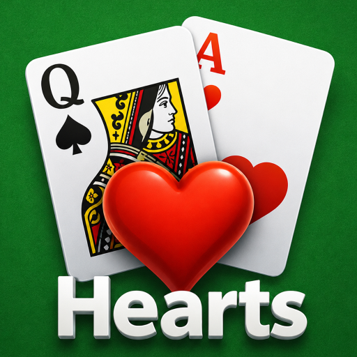 komputer Hearts: Classic Card Game