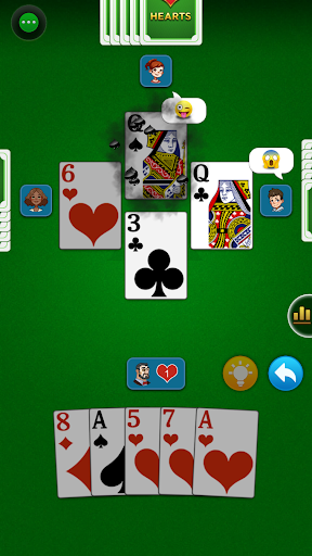 komputer Hearts: Classic Card Game