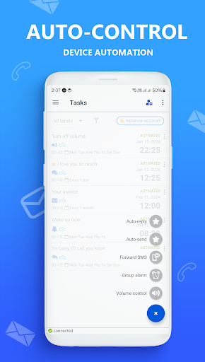 AUTO MESSAGE send response sms পিসি