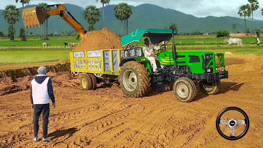 Real Tractor Trolley Simulator PC