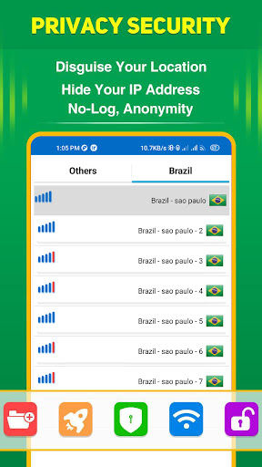 Brazil VPN - Fast & Secure পিসি