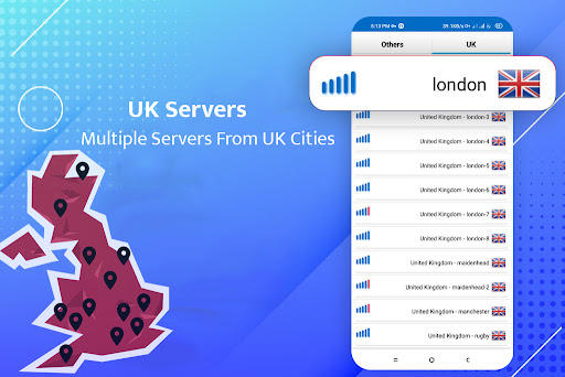 UK VPN ‏ پی سی