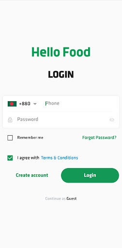 Hello Food - Food Delivery পিসি