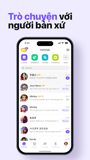 HelloTalk - Học ngôn ngữ PC