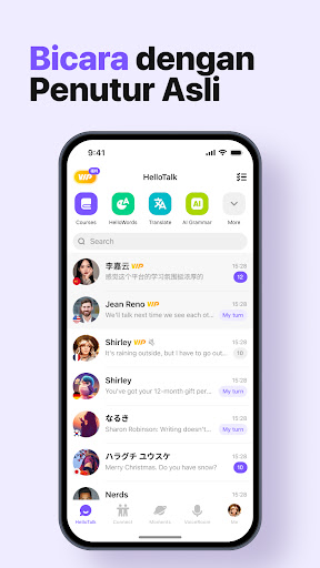 HelloTalk: Pembelajaran Bahasa PC