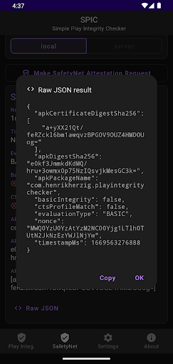 SPIC - Play Integrity Checker پی سی