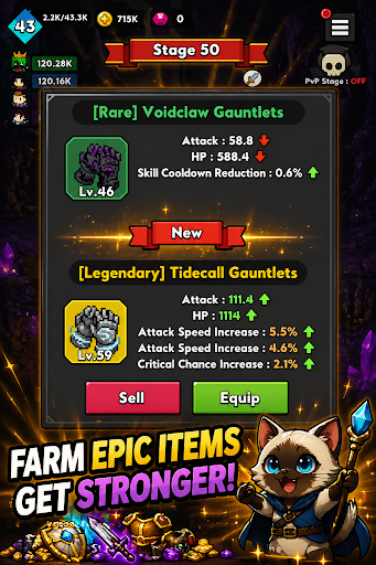 Kitty Guardians-Pixel Idle RPG PC
