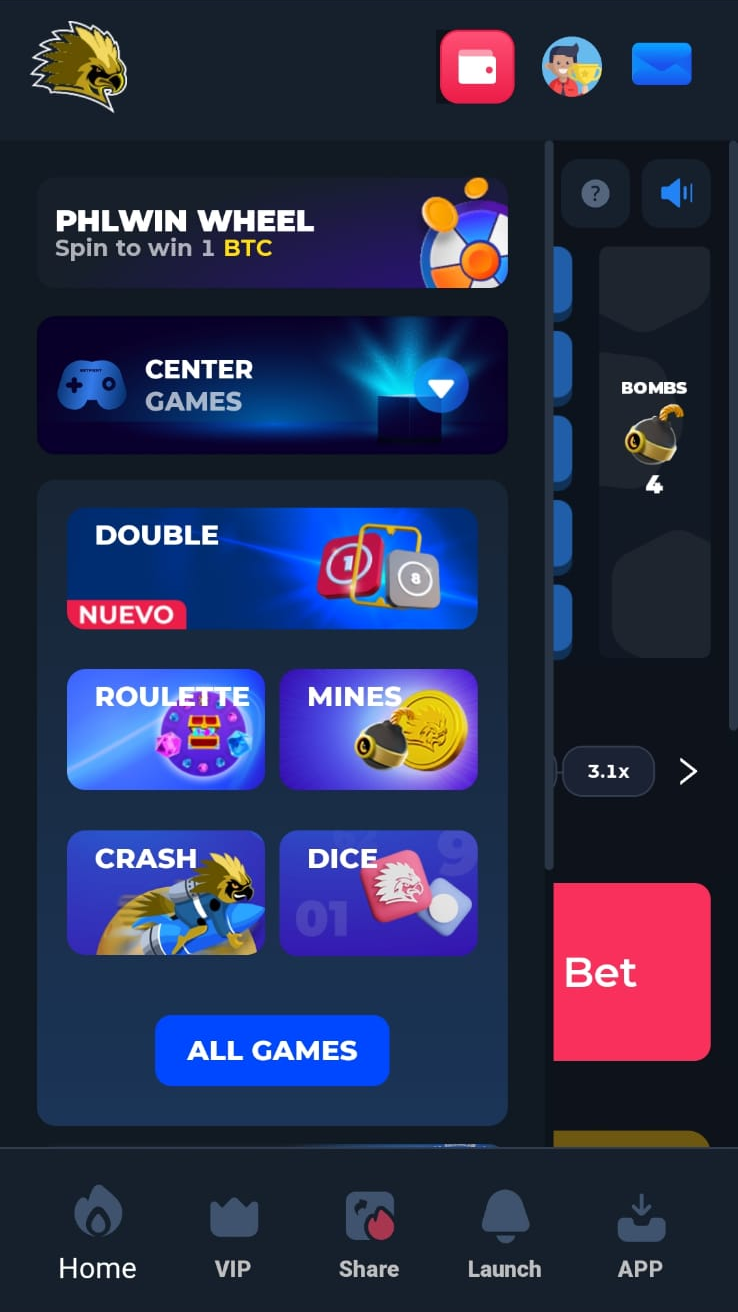 PHLWin ONLINE CASINO PC