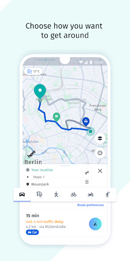 HERE WeGo: Maps & Navigation پی سی