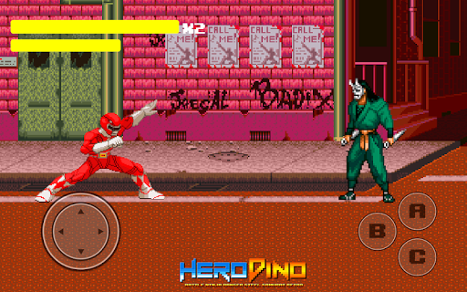 Hero Dino Ninja Ranger Retro PC