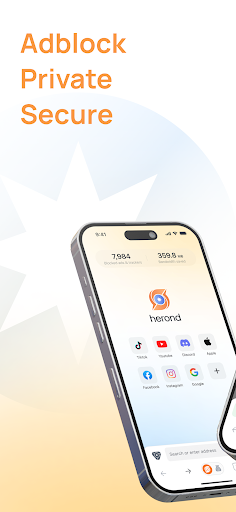 Herond Private Adblock Browser PC