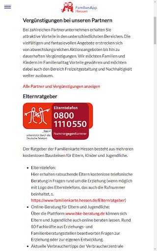 FamilienApp Hessen PC
