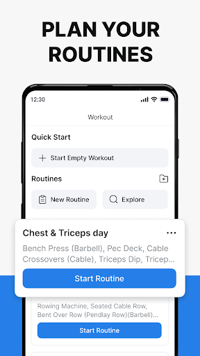 Hevy - Gym Log Workout Tracker پی سی