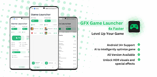 GFX Game Launcher - 4x Faster پی سی