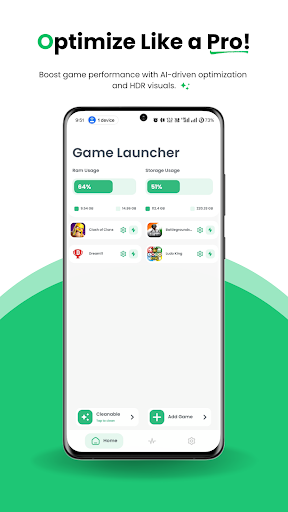 GFX Game Launcher - 4x Faster پی سی