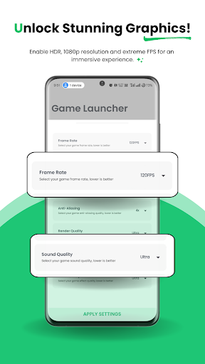 GFX Game Launcher - 4x Faster پی سی