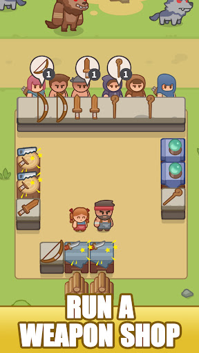 Idle Weapon Shop Tycoon