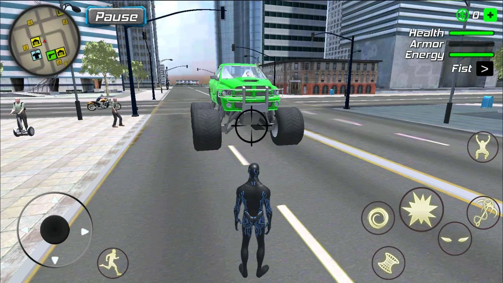 Black Hole Hero : Vice Vegas Rope Mafia الحاسوب