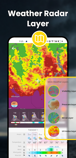 komputer Hi Weather Launcher-Live Radar