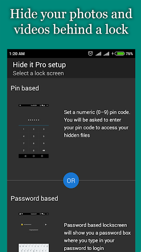 Hide Photos, Video and App Loc PC