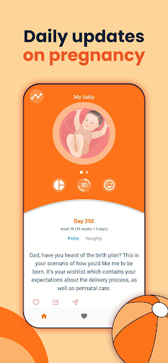 komputer HiDaddy: Pregnancy app for Dad