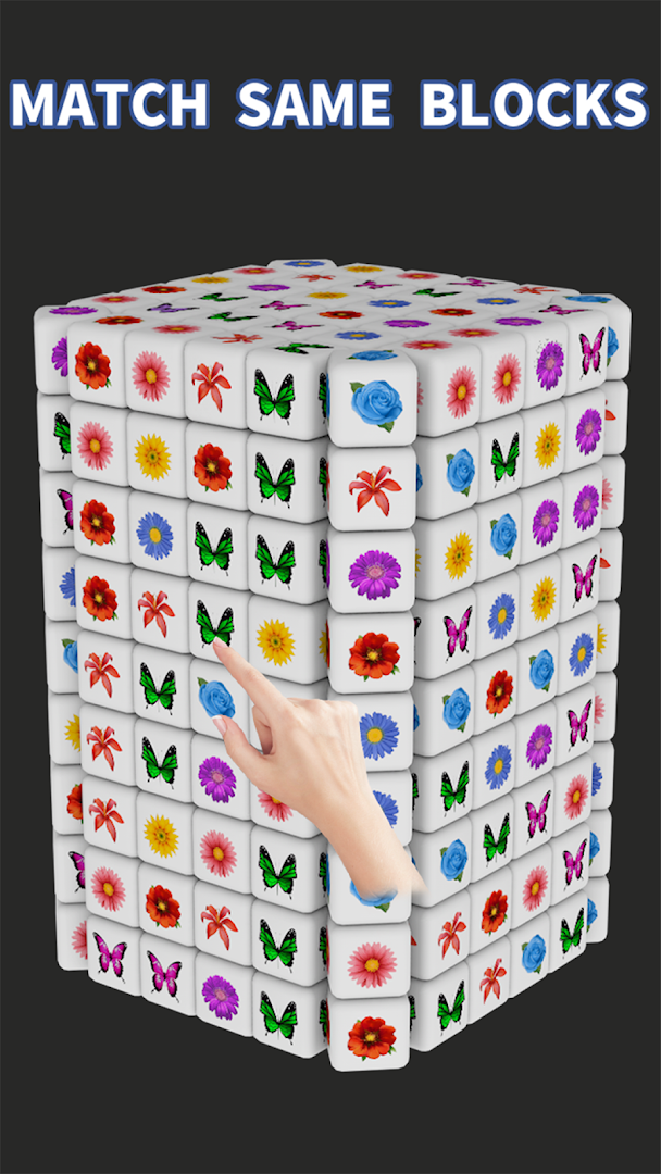 Mestre dos cubos 3D - jogo de puzzle match 3 para PC