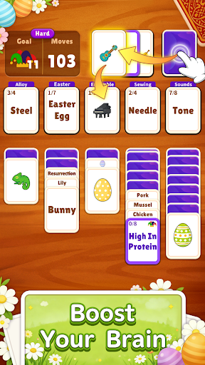 Words Klondike: 연상 단어, 카테고리 게임 PC