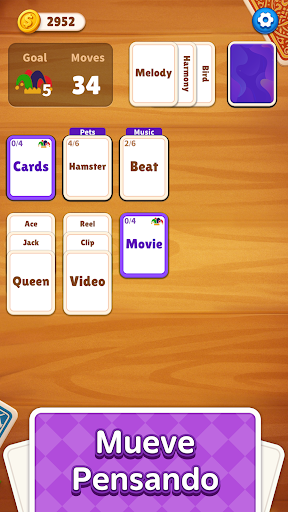 Words Klondike : Asociación PC