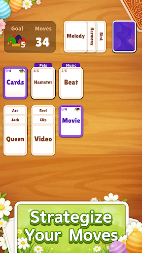 Words Klondike: 연상 단어, 카테고리 게임 PC