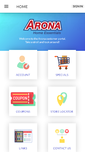 Arona Customer Portal PC