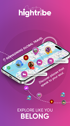 Hightribe: Social Travel App پی سی