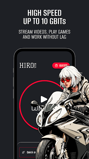 HiroVPN: super-fast VPN