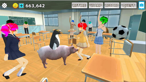 どうぶつ スクール シミュレーター　動物と女子高生が学校で生 PC版