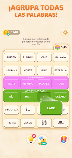 Connect Word Juego de Palabras