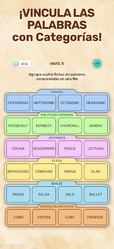 Connect Word Juego de Palabras